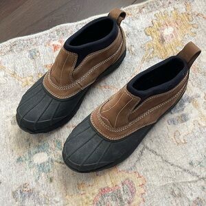 Mens LLBean Mens Storm Chaser slip on boots 10M
